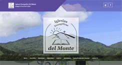 Desktop Screenshot of iglesiadelmonte.com